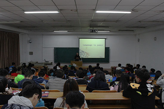 新东方吉林学校于公司召开四级备考讲座