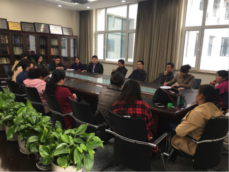 基础教学部“从教十年--总结、提升、传帮带”座谈会